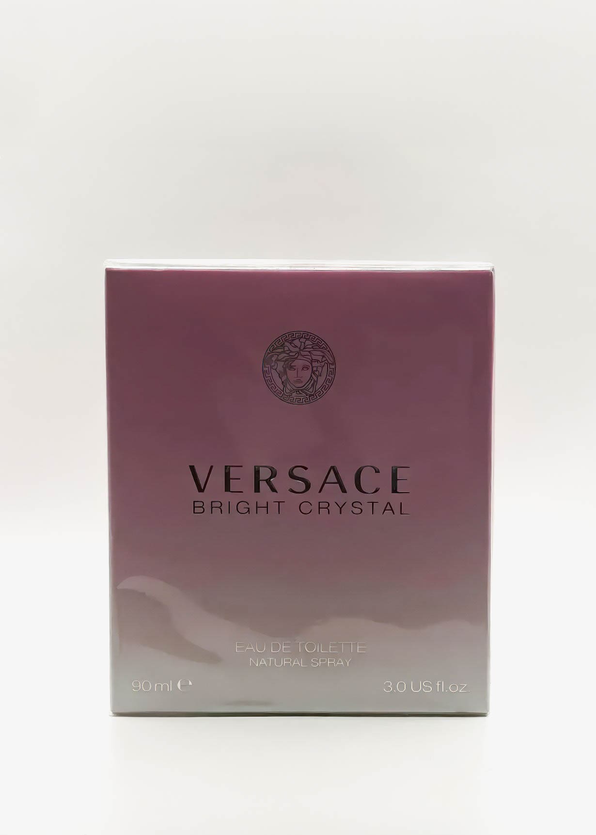 A box of versace bright crystal perfume.