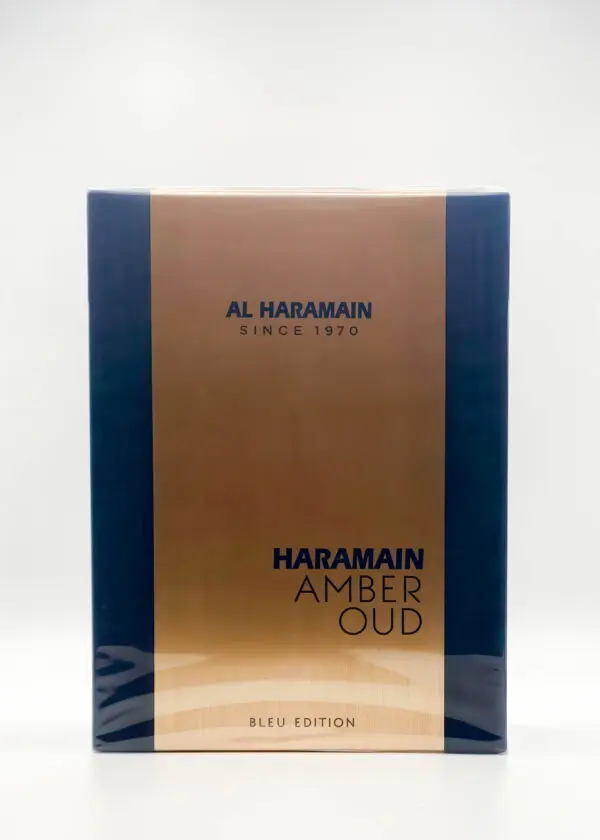 A box of al haramain amber oud