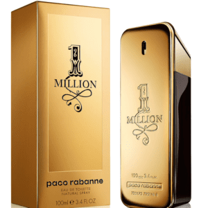 A bottle of paco rabanne 1 million cologne