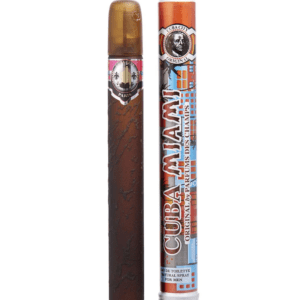 A cigar with the image of a dog on it.