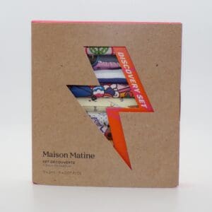 Maison Matine discovery set packaging.