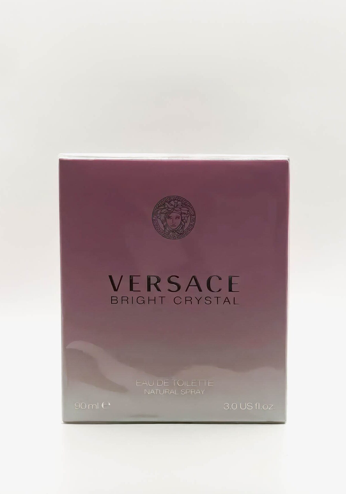 A box of versace bright crystal perfume.